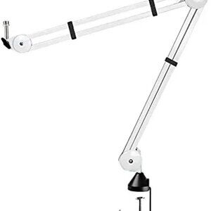 Microphone Boom Arm Mic Stand Adjustable Clip Studio Scissor Arm Mount